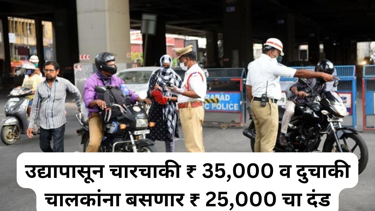Traffic Challan New ruls